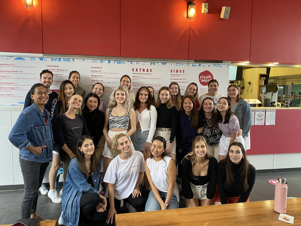 The 2021 Newish Team The 2021 Newish team hanging out at the Pizza Cafe at UQ.
